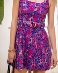 Eden Denim Print Mini Dress