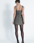 Alex Metallic Mini Dress