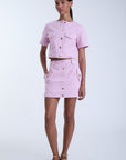 Flora Denim Shirt - Karina Grimaldi