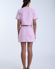 Flora Denim Skirt - Karina Grimaldi