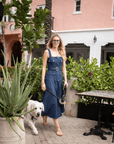 Jenna Denim Midi Dress - Karina Grimaldi