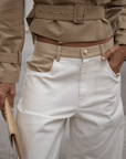 Sami Denim Combo Pants - Karina Grimaldi