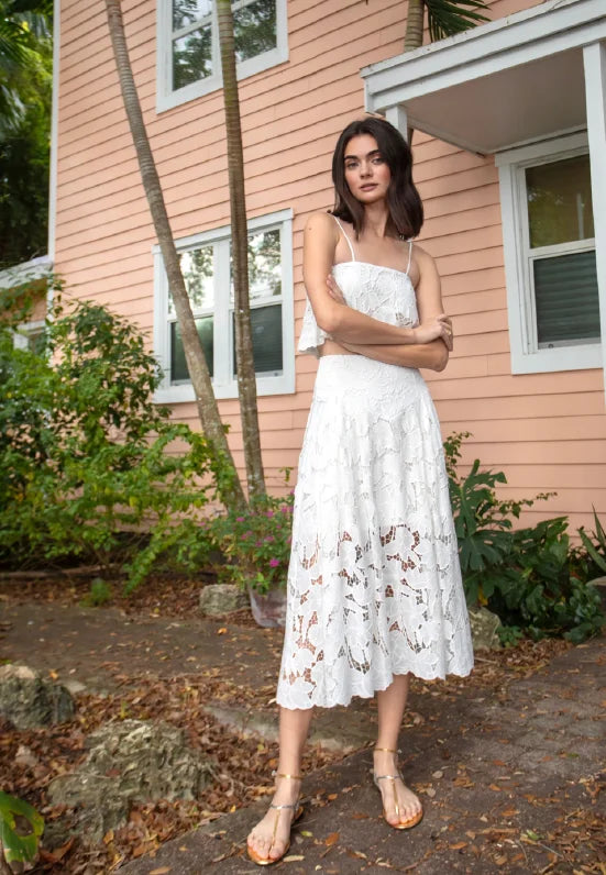 Eira Strapless Midi Dress | Karina Grimaldi Eira Strapless Midi Dress | Karina Grimaldi