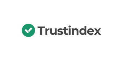 Trustindex logo on a black background