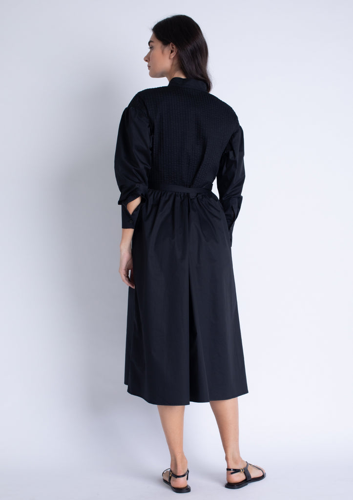 Jasmine Midi Dress - Black