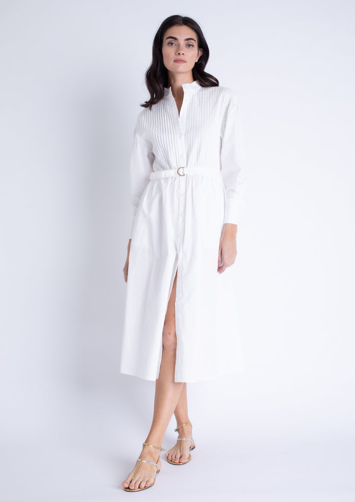 Jasmine Midi Dress - White