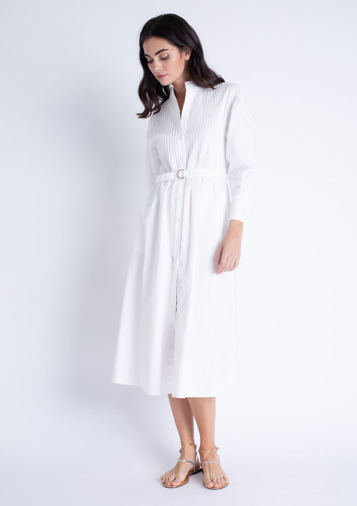 Jasmine Midi Dress - White