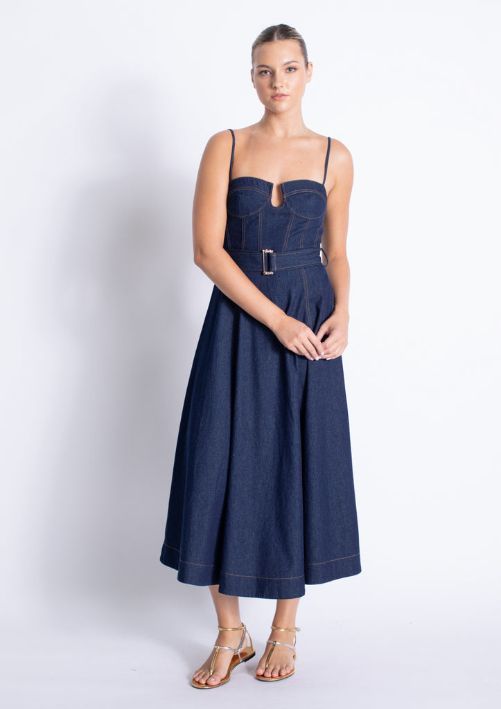 Maverick Denim Dress