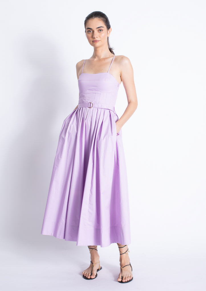 Diana Solid Maxi Dress