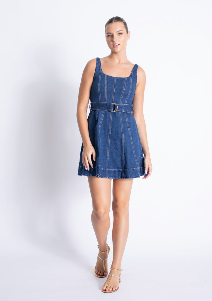 Liliana Denim Mini Dress