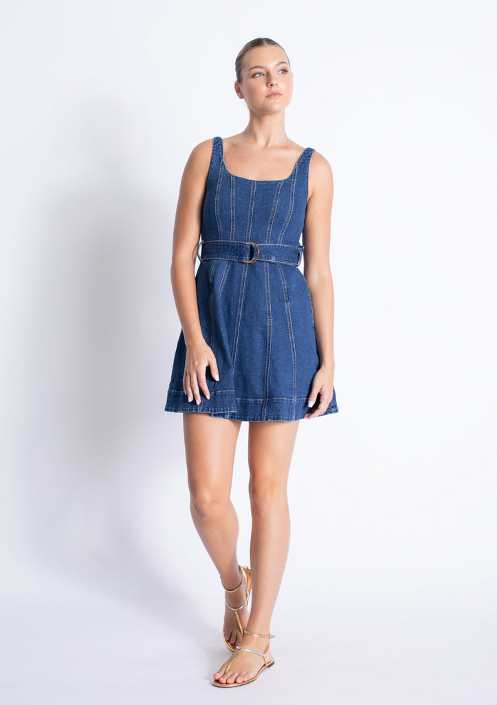 Liliana Denim Mini Dress