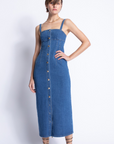 Rio Denim Midi Dress