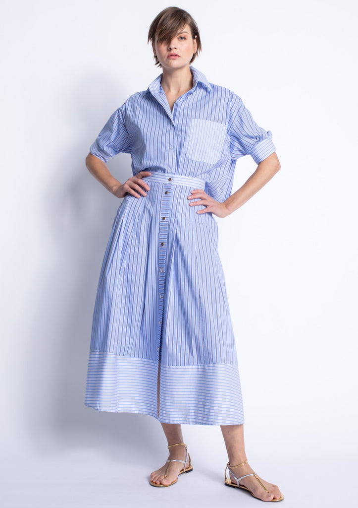 Malaga Striped Skirt