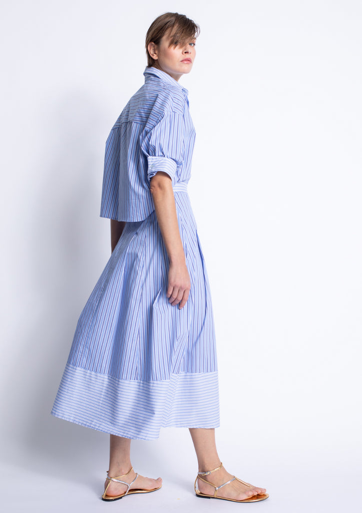 Malaga Striped Skirt