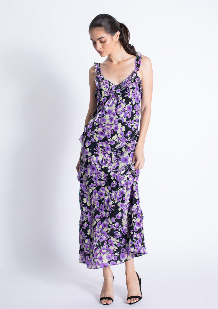 Montecarlo Print Maxi Dress