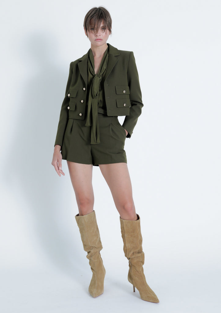 Marie Cropped Blazer