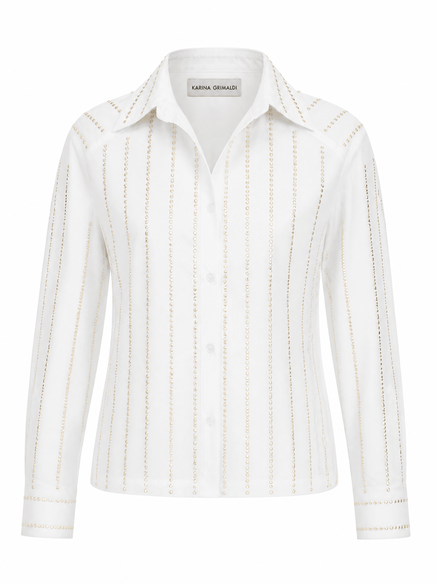 Amelie Embellished Shirt - Karina Grimaldi