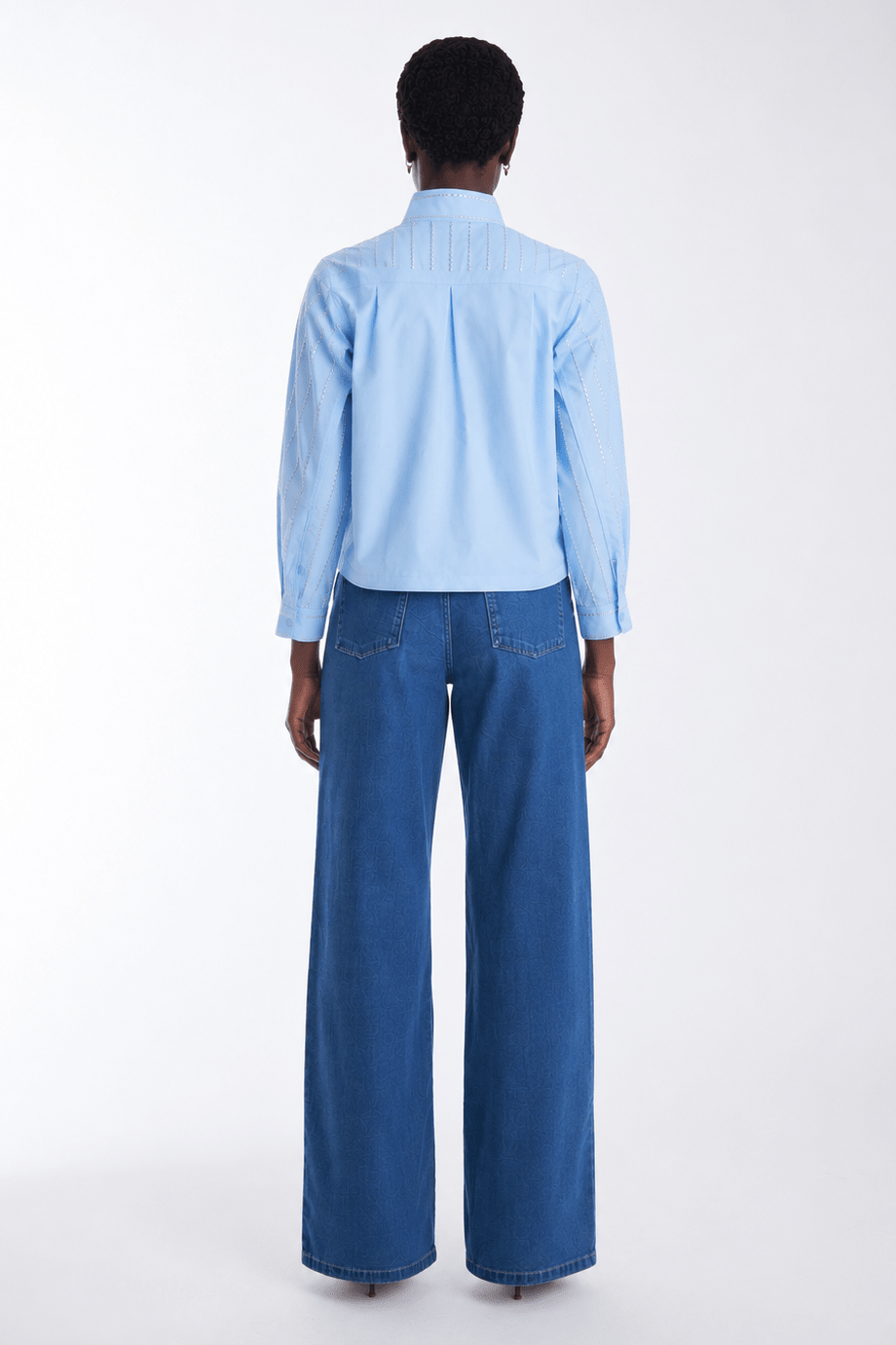 Amelie Embellished Shirt - Karina Grimaldi