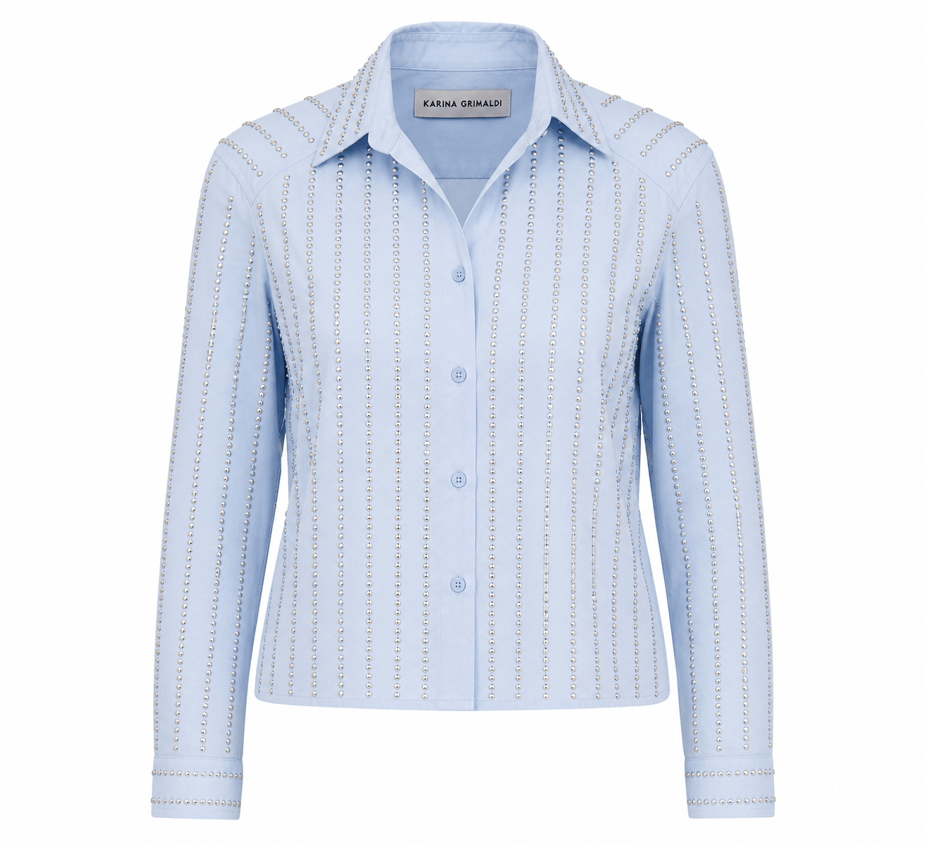 Amelie Embellished Shirt - Karina Grimaldi