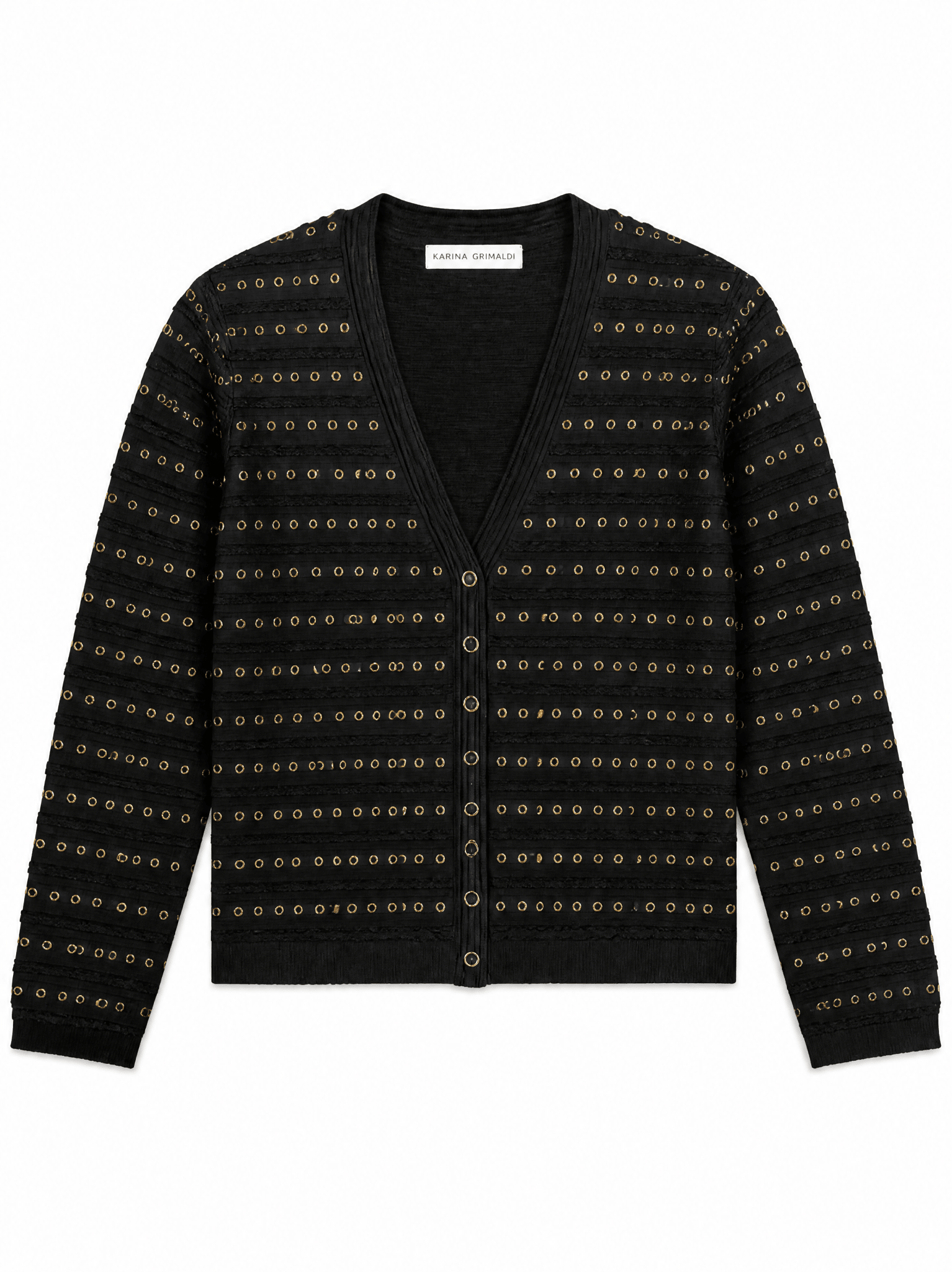 Anna Studded Cardigan - Karina Grimaldi