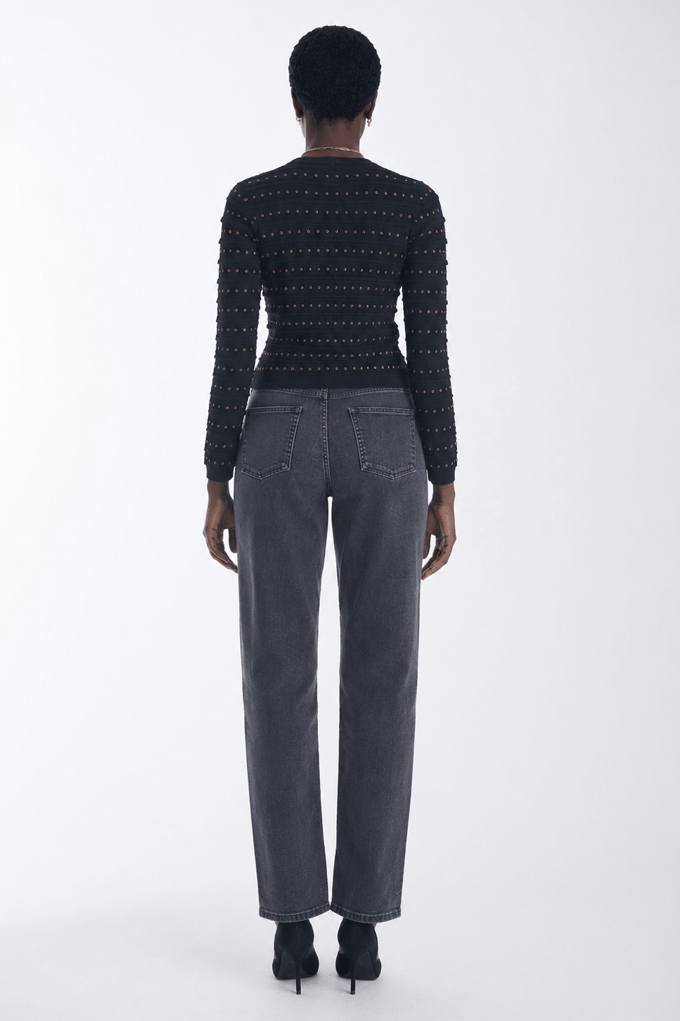 Anna Studded Cardigan - Karina Grimaldi