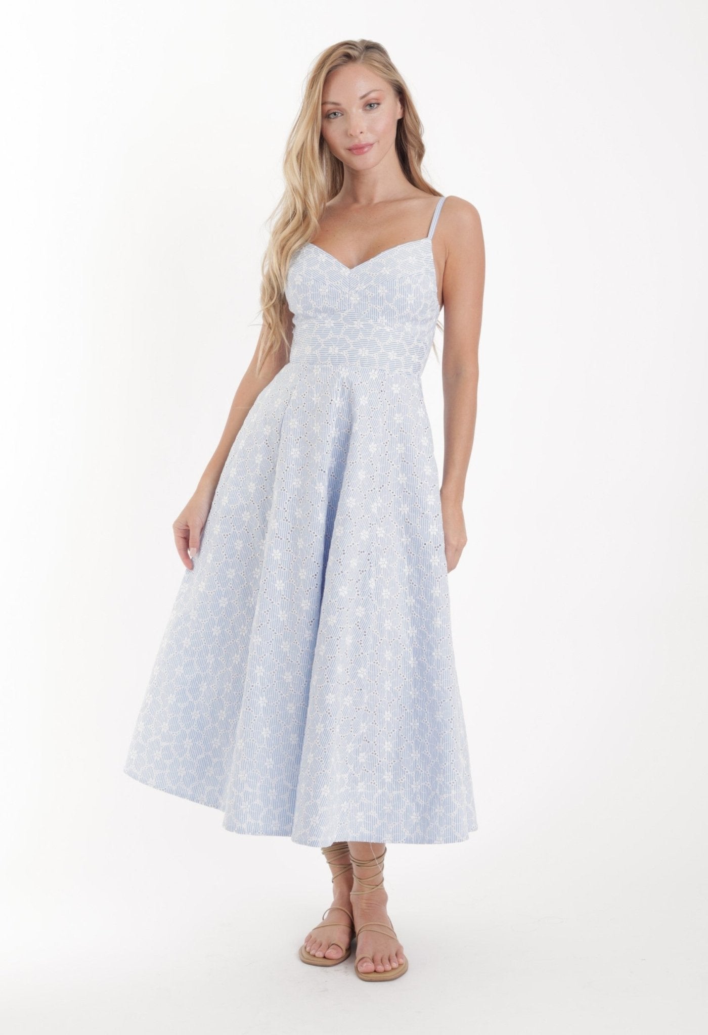 Auri Embroidered Dress - Karina Grimaldi