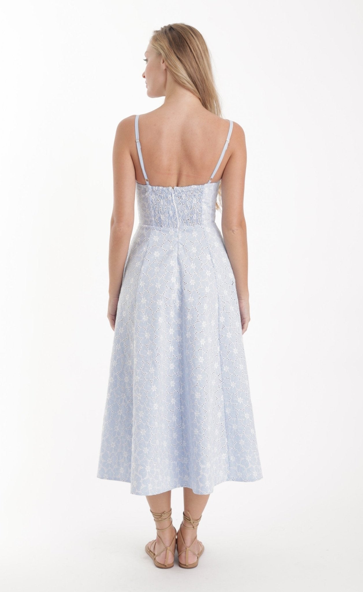 Auri Embroidered Dress - Karina Grimaldi