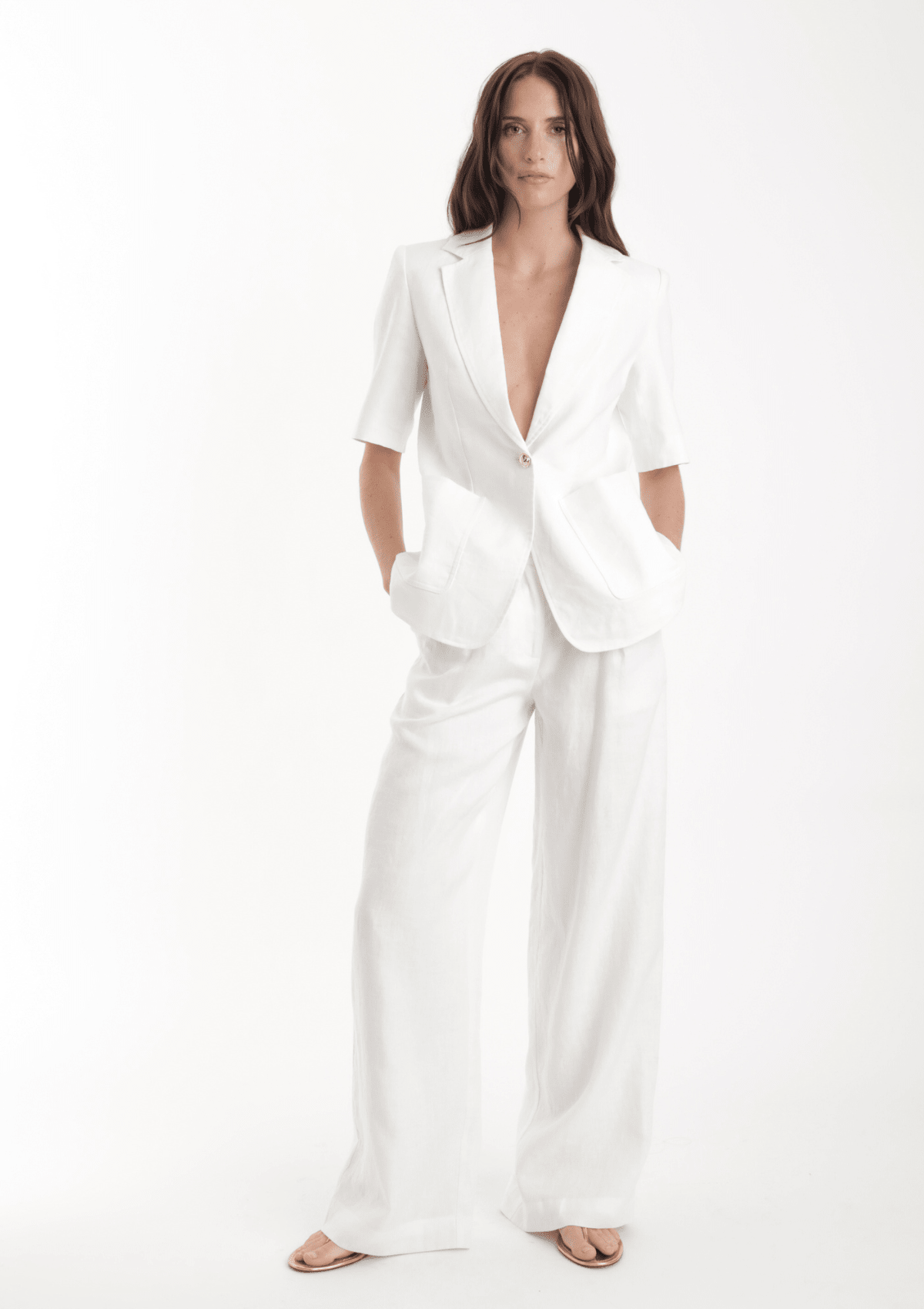 Aven Linen Pants - Karina Grimaldi