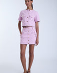 Flora Denim Skirt - Karina Grimaldi