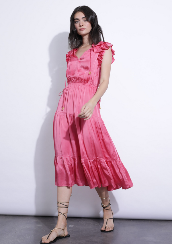 SABRINA MAXI DRESS - WATERMELON