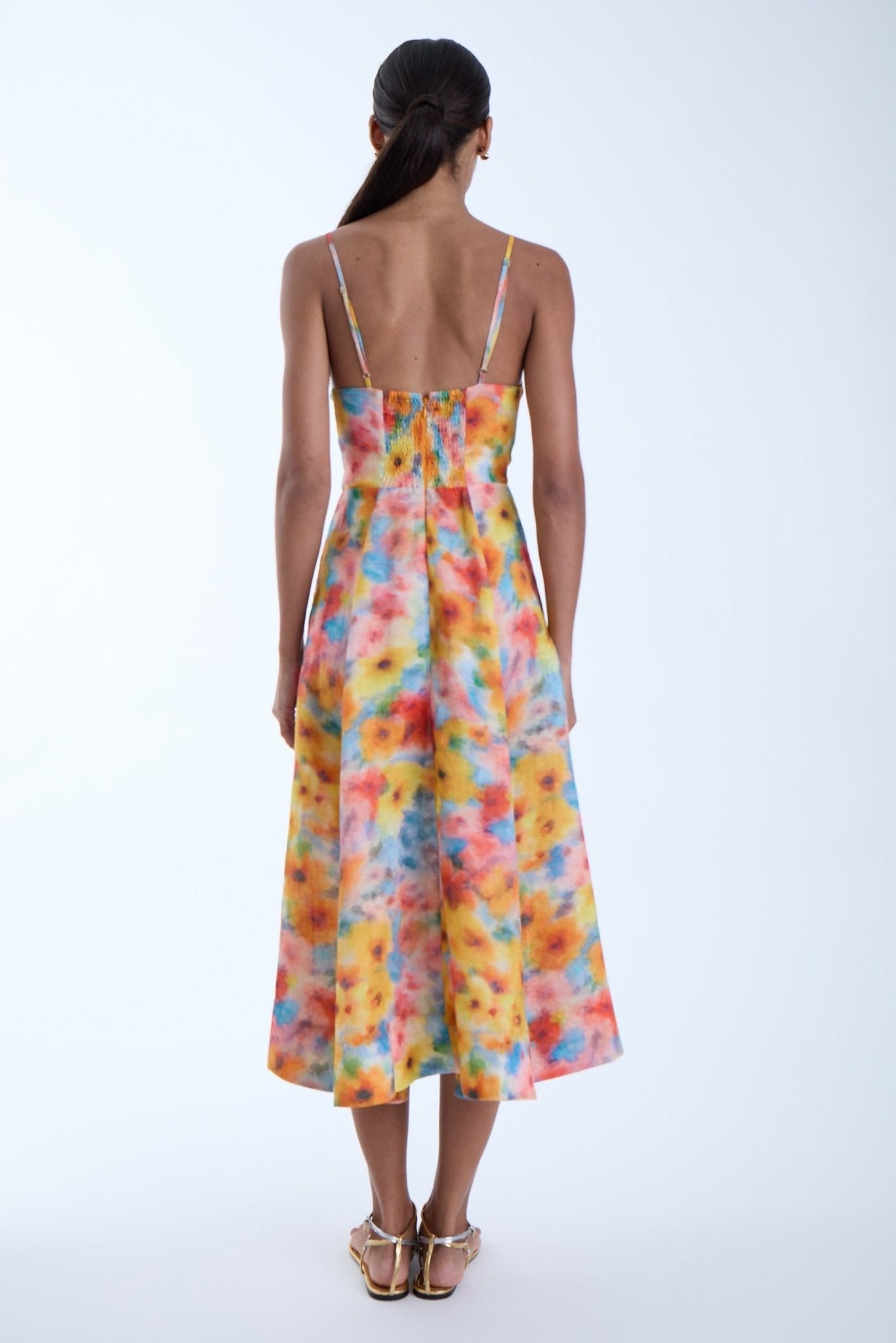 June Print Midi Dress - Karina Grimaldi