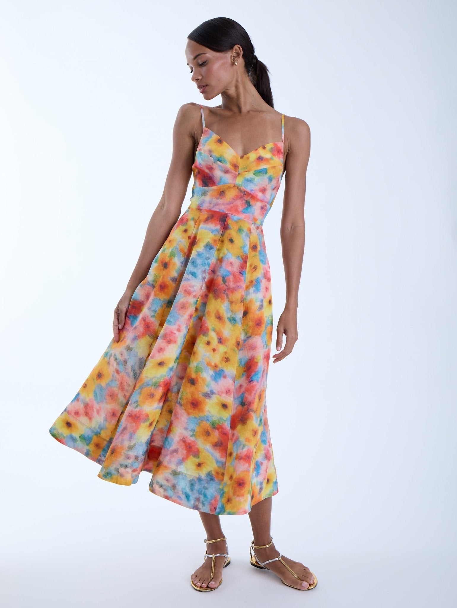 June Print Midi Dress - Karina Grimaldi