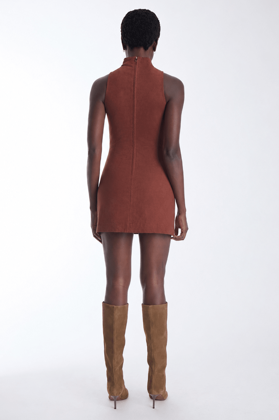 Kai Vegan Suede Mini Dress - Karina Grimaldi