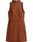 Kai Vegan Suede Mini Dress - Karina Grimaldi