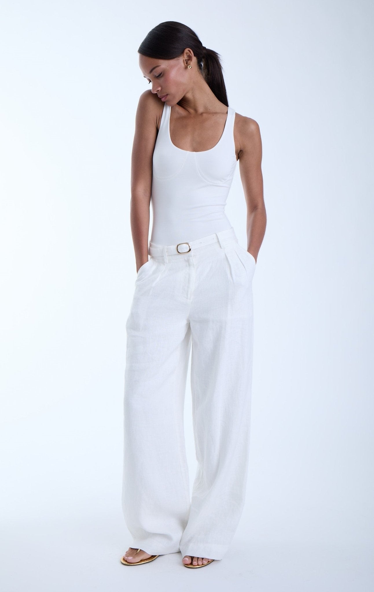 Katarina Linen Pants - Karina Grimaldi