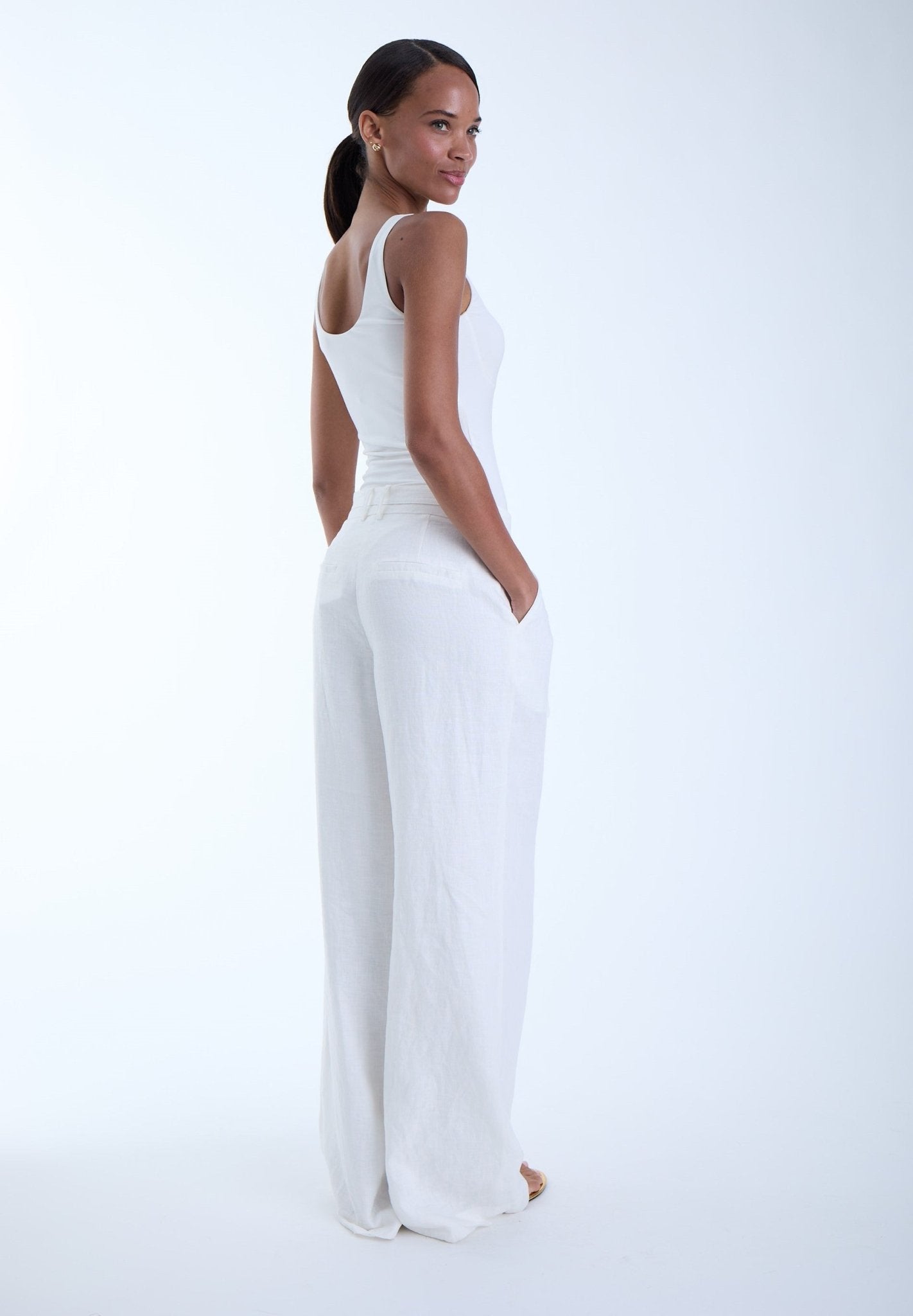 Katarina Linen Pants - Karina Grimaldi