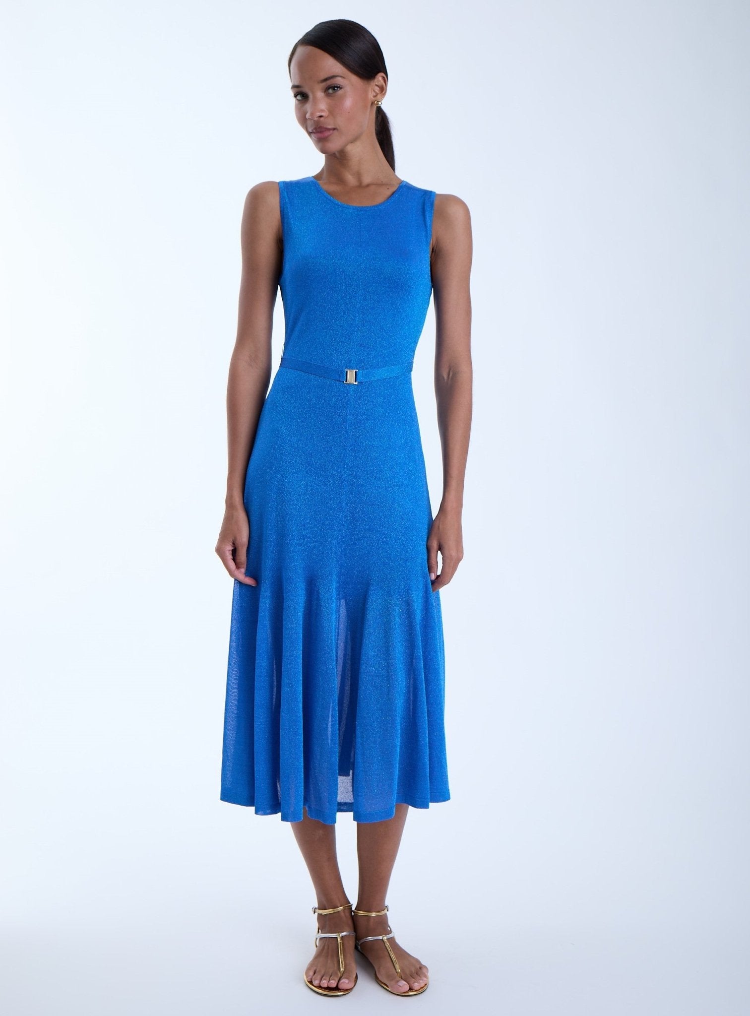 Lily Knit Metallic Maxi Dress - Karina Grimaldi