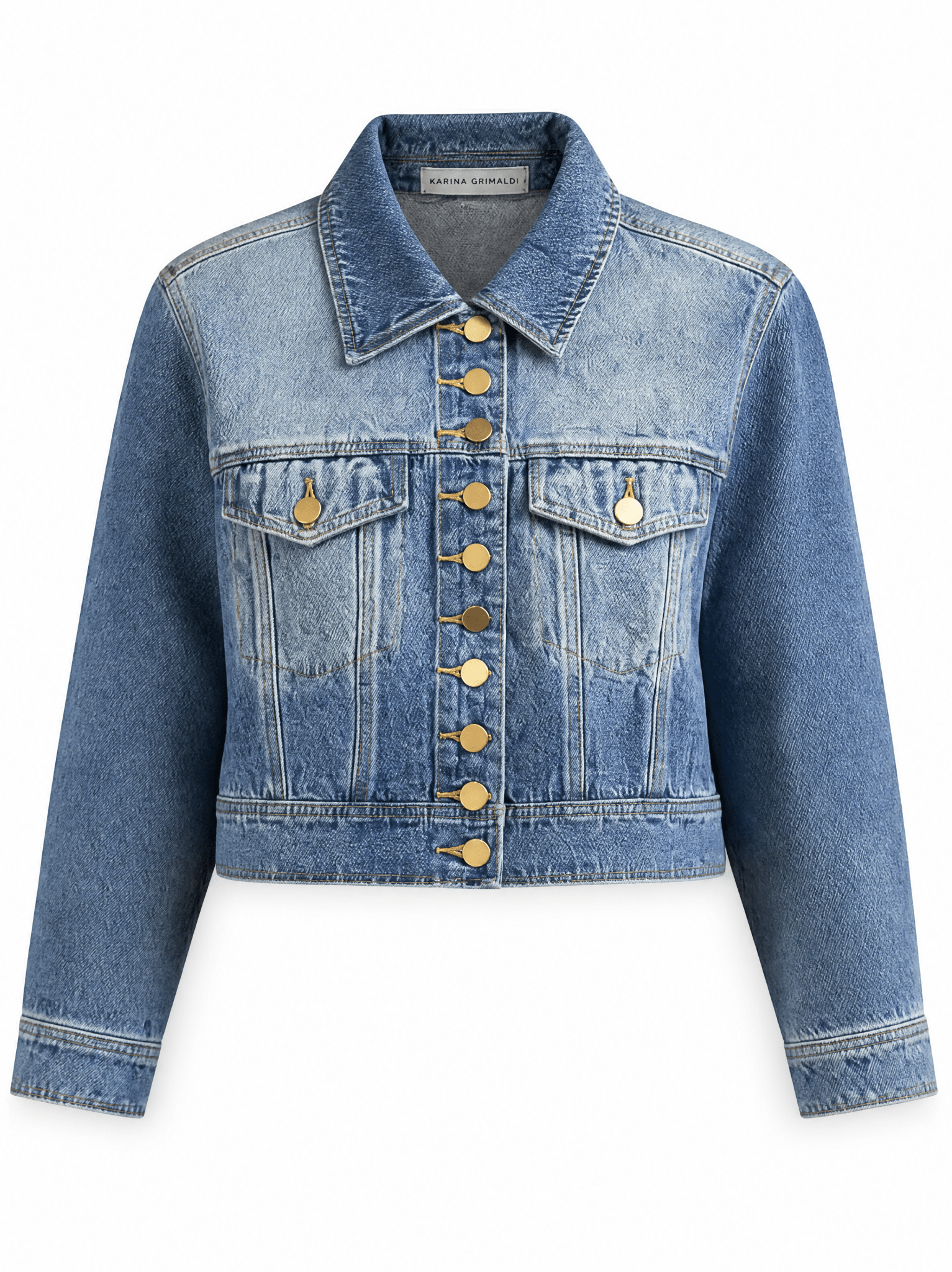 Mica Denim Jacket - Karina Grimaldi