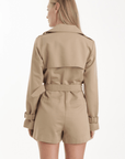 Nina Trench Romper - Karina Grimaldi