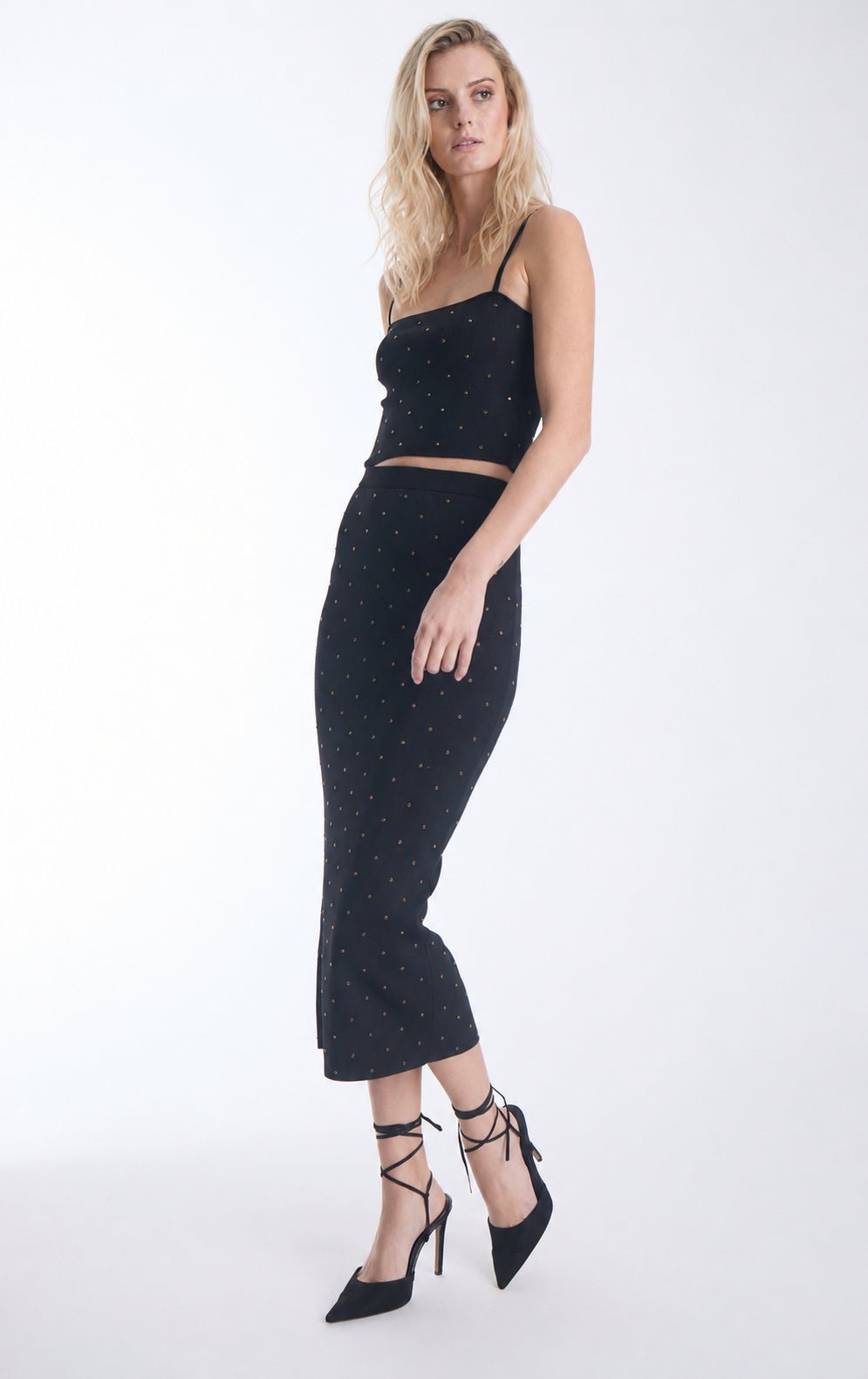 Noa Embellished Knit Set - Karina Grimaldi