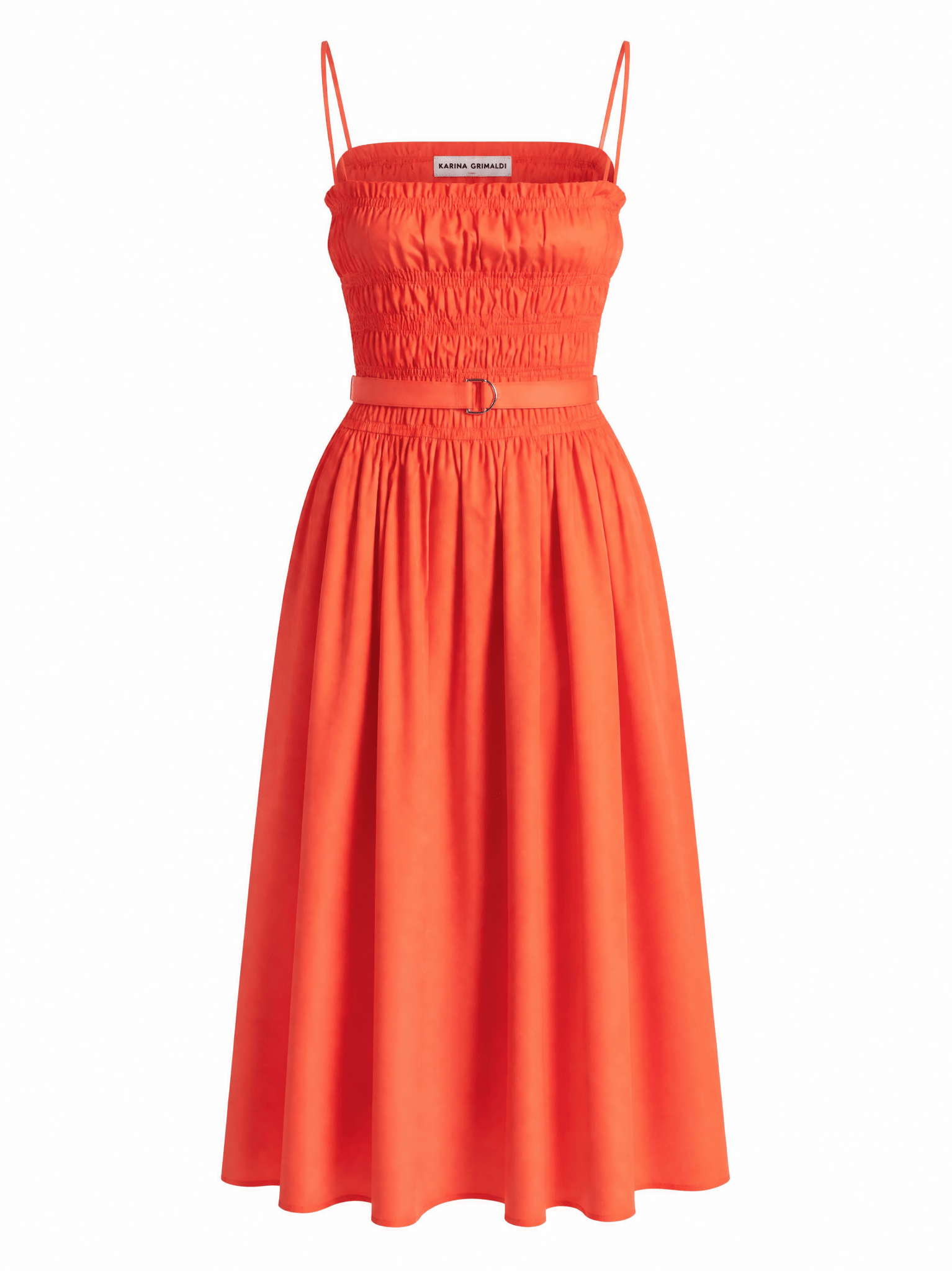 Panama Solid Dress - Karina Grimaldi