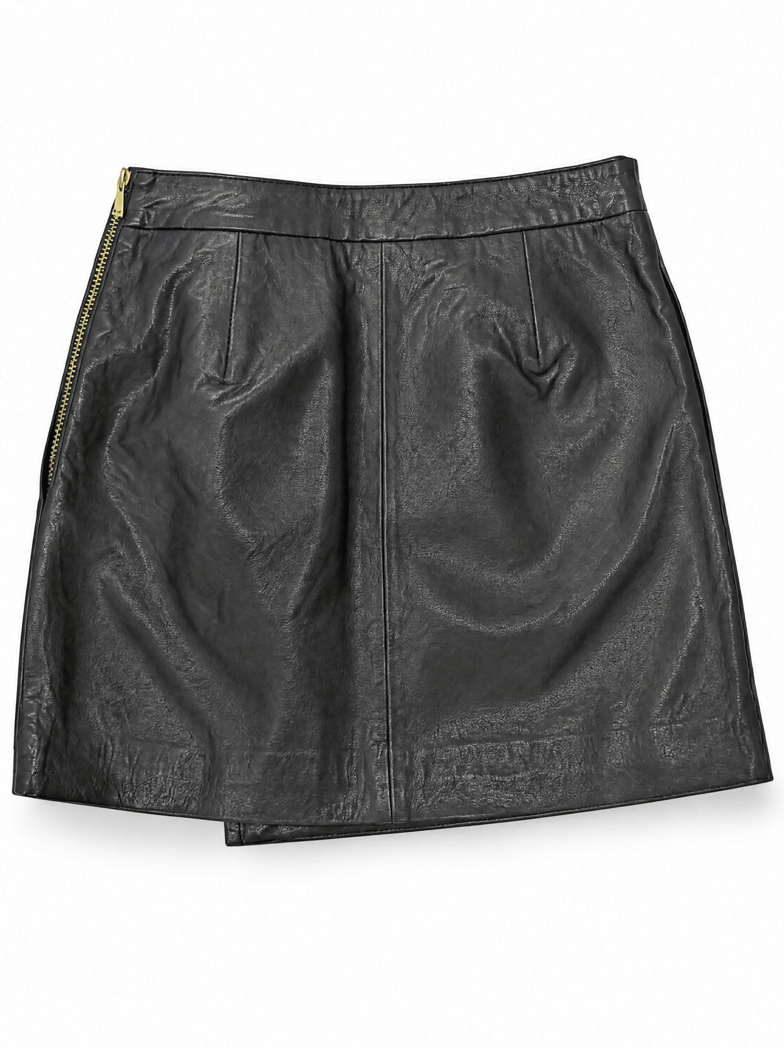 Pauli Leather Mini Skirt - Karina Grimaldi