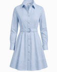 Pepa Solid Mini Dress - Karina Grimaldi