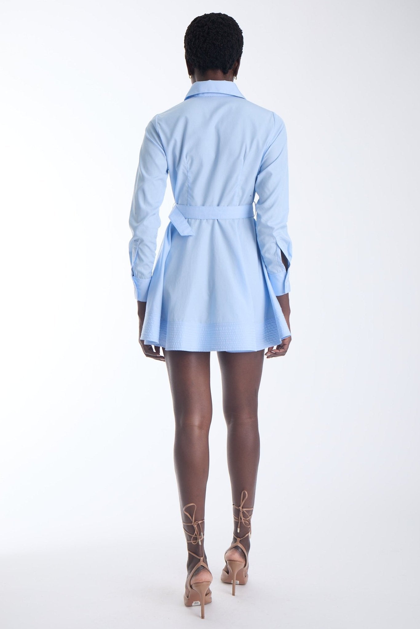 Pepa Solid Mini Dress - Karina Grimaldi