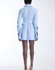 Pepa Solid Mini Dress - Karina Grimaldi