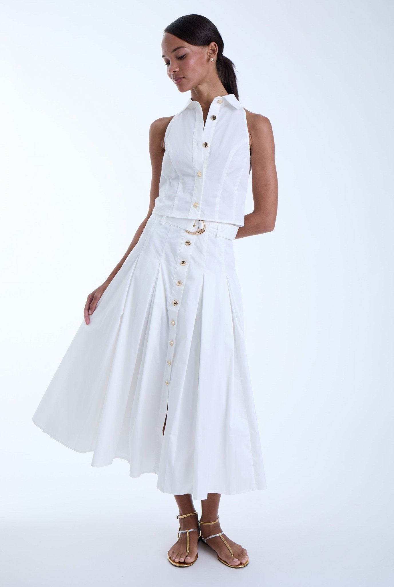 Poppy Midi Skirt - Karina Grimaldi