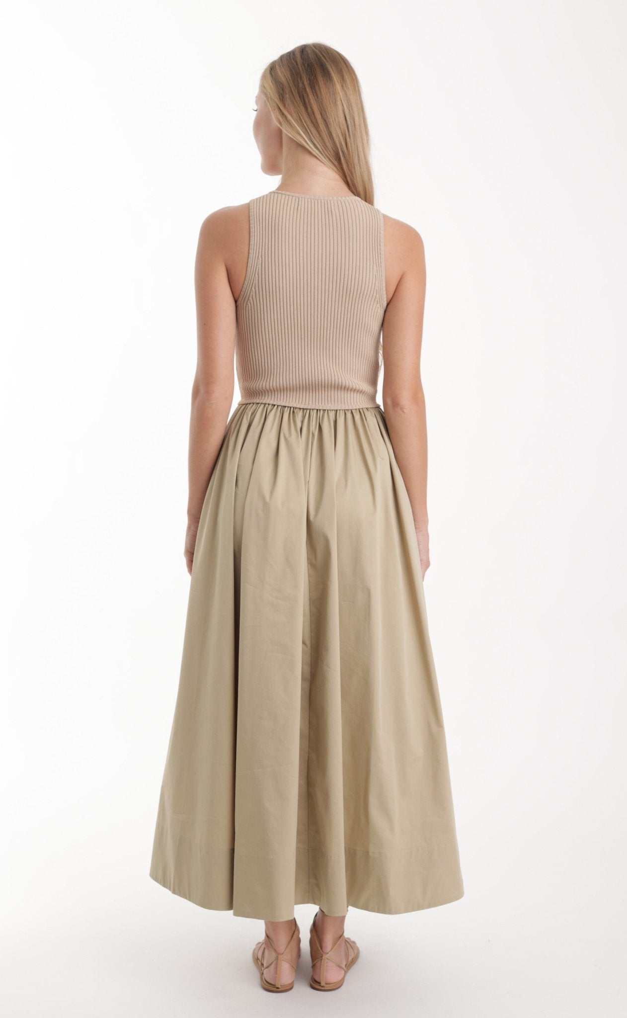 Ray Knit Combo Dress - Karina Grimaldi
