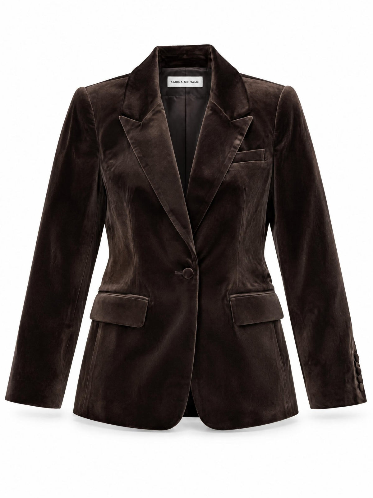 Shon Velvet Jacket - Karina Grimaldi