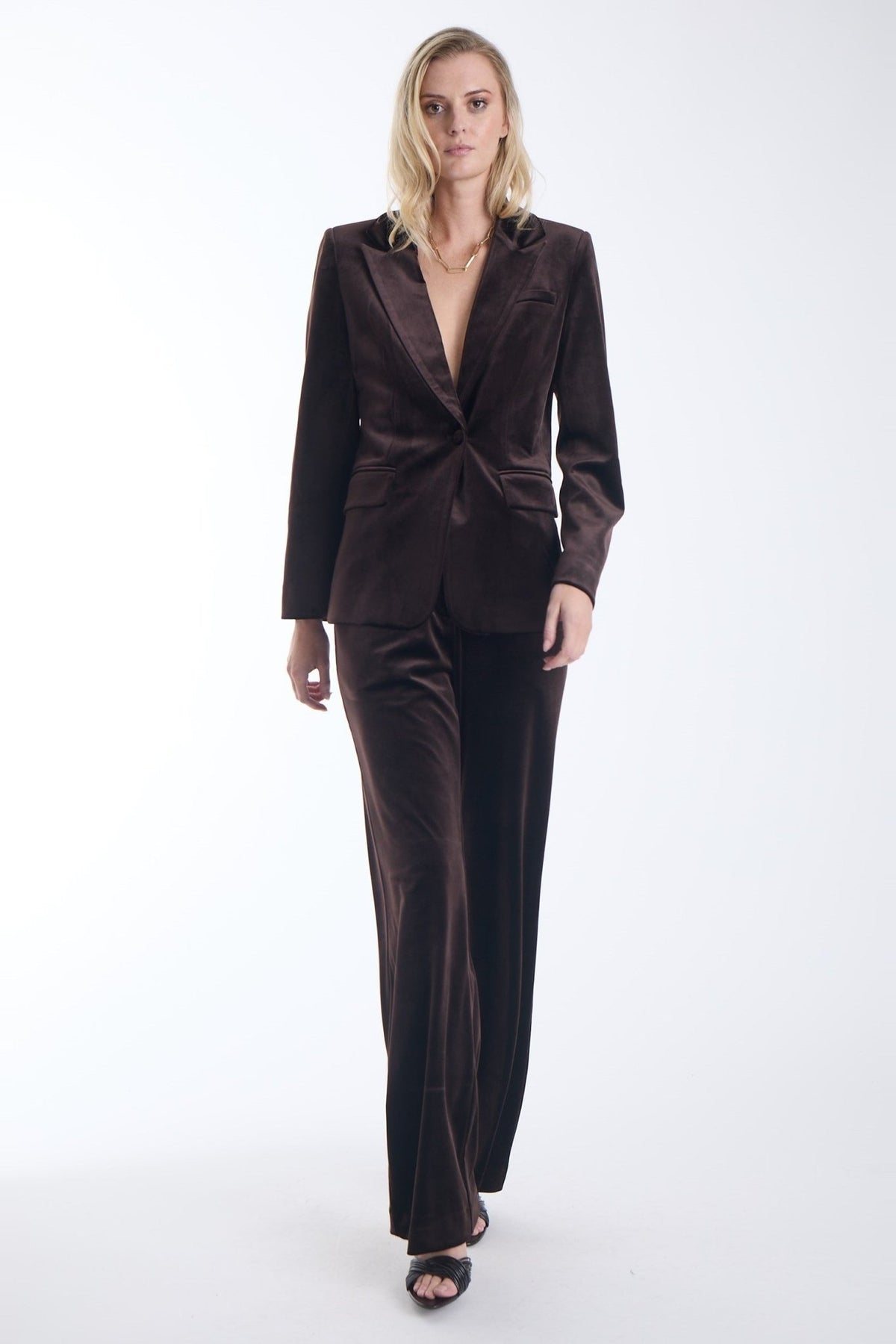 Shon Velvet Jacket - Karina Grimaldi