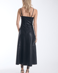 Sofia Vegan Leather Dress - Karina Grimaldi